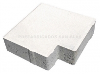 Adoquin Lanza 20x20x6 AZUL.